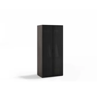 COLLECT WALNUT Dulap 2D (usi sticla)