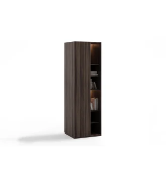 COLLECT WALNUT Dulap 1D si rafturi